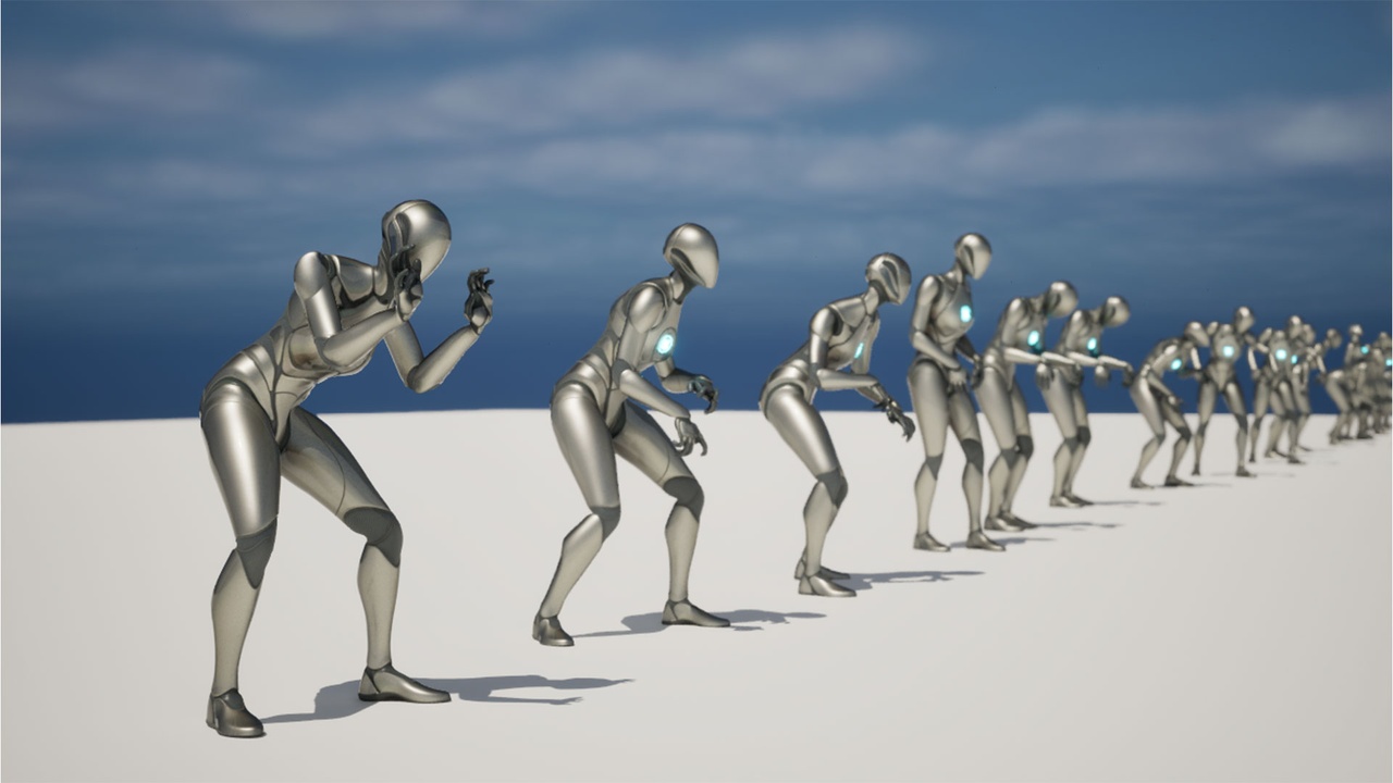 Media 1 for listing Zombie Animation Pack – 20 Motion Capture Animations