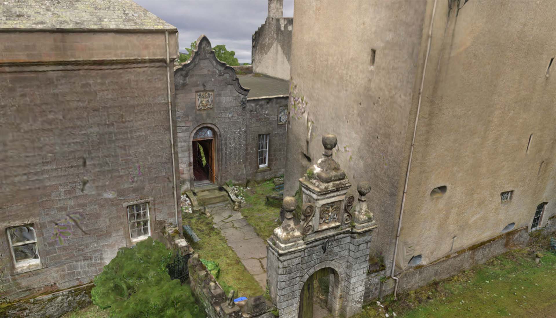 Craig Castle Aberdeenshire Scotland old Scottish castle 3d model | Fab