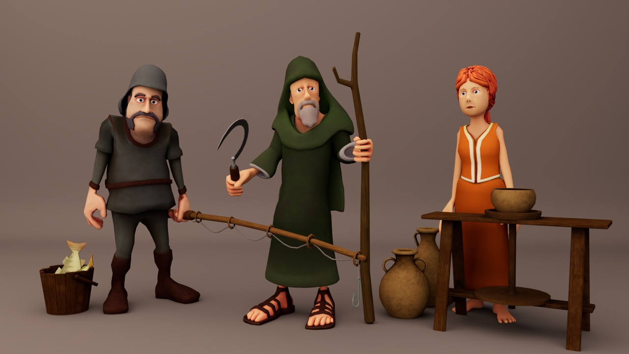 Media 1 for listing dReal Druid Fantasy Character Pack