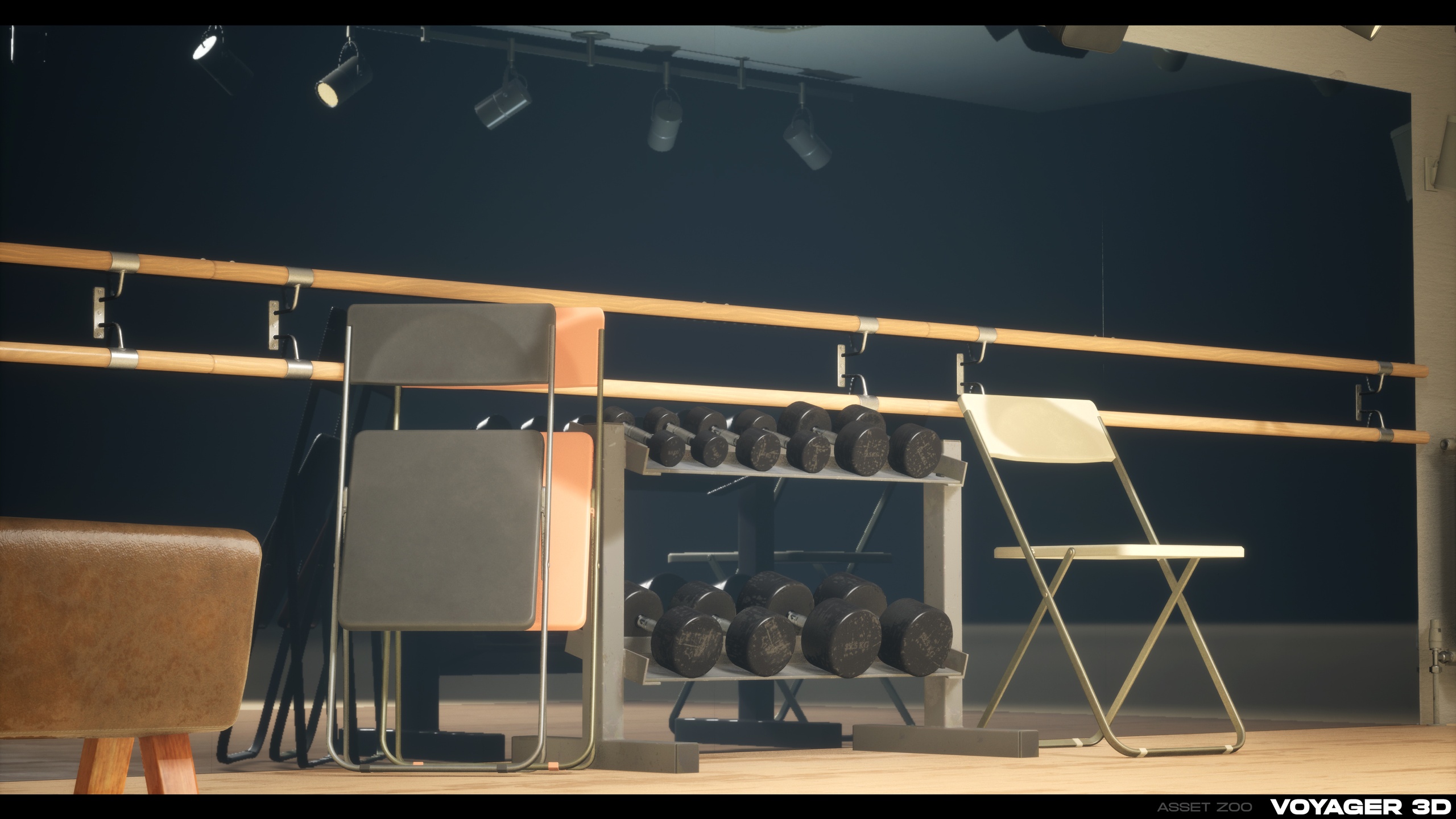 Media 1 for listing Dance Studio Asset Pack - Vol.01