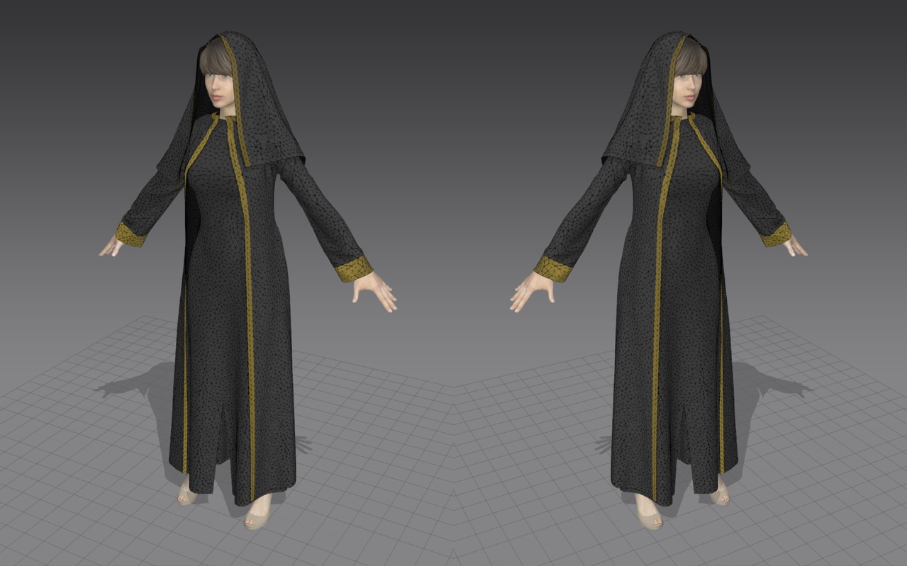 Media 1 for listing Arabic Abaya