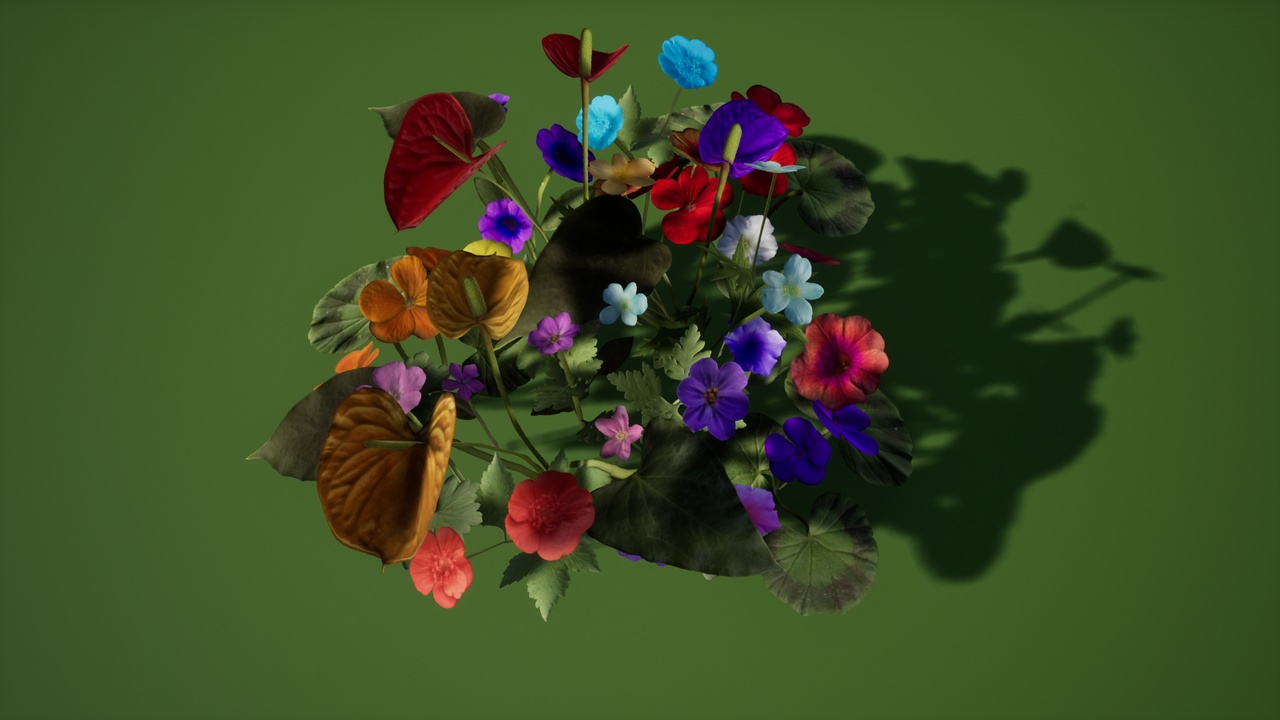 Media 1 for listing PBR Flower Pack