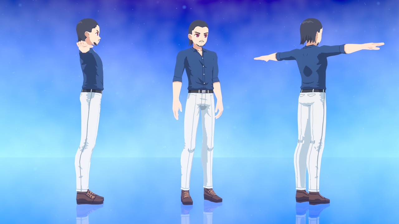 Media 1 for listing Anime 3D Pixelart - Sebastian