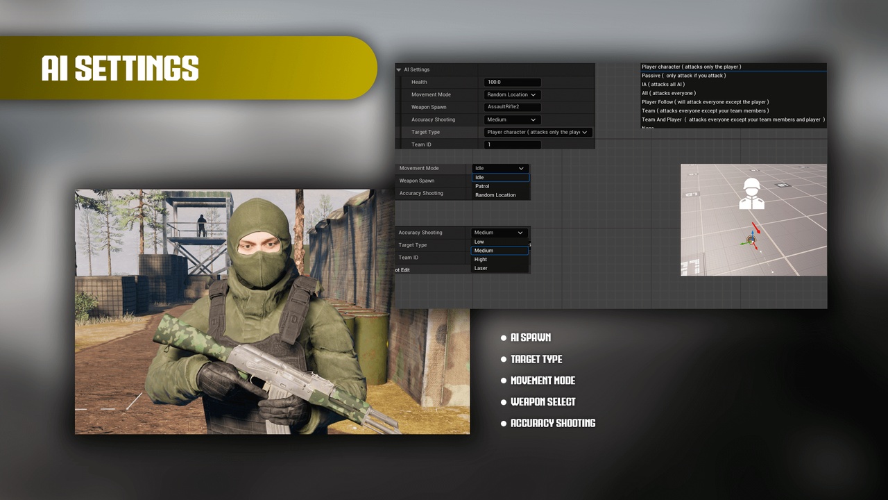 Media 1 for listing AI Shooter Tactical