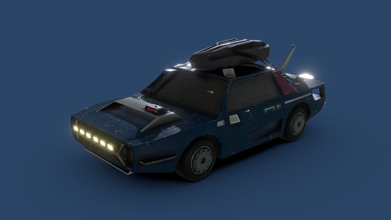 Media 1 for listing Blade Air Stylized Scifi Car Free