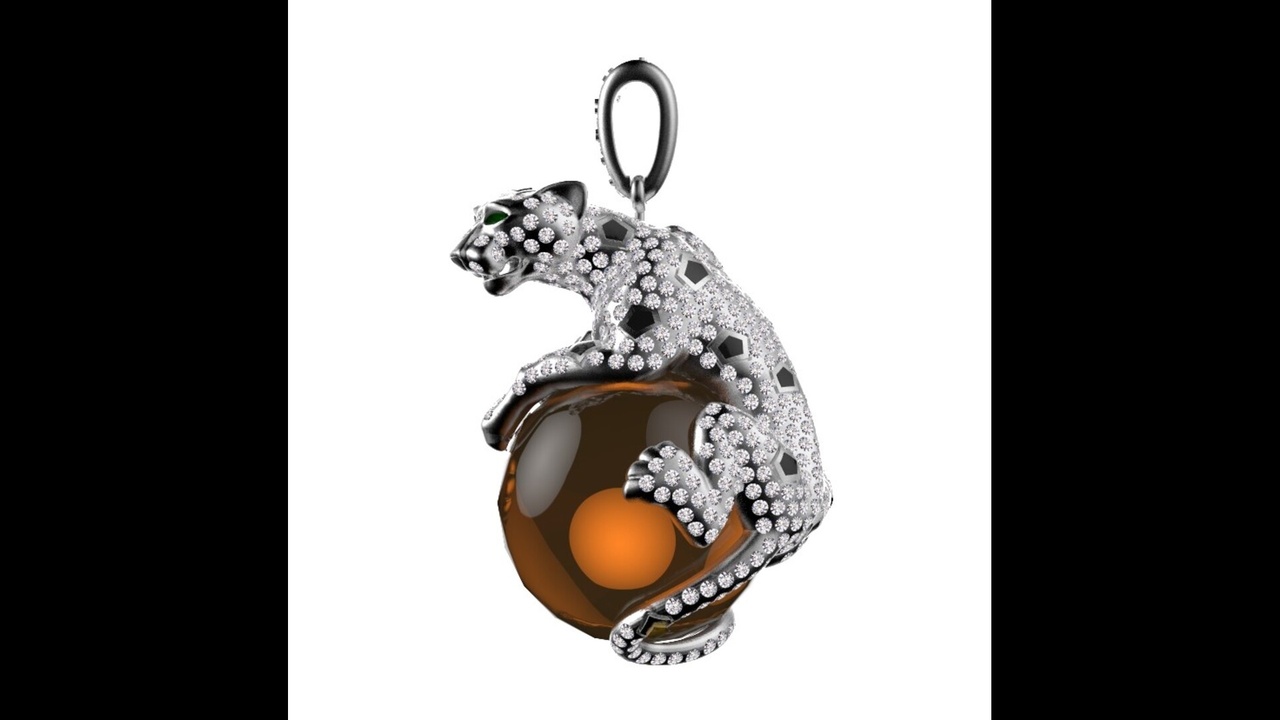 Media 1 for listing Pendant panther