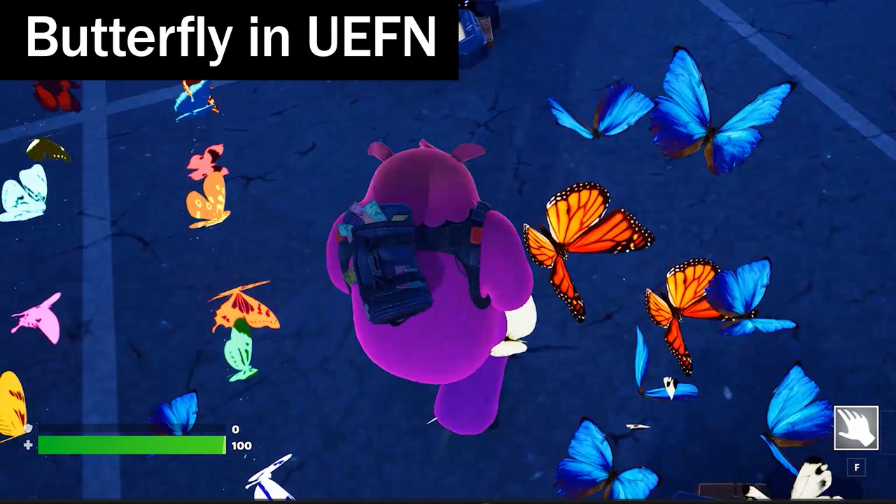 Media 1 for listing Butterfly Particles