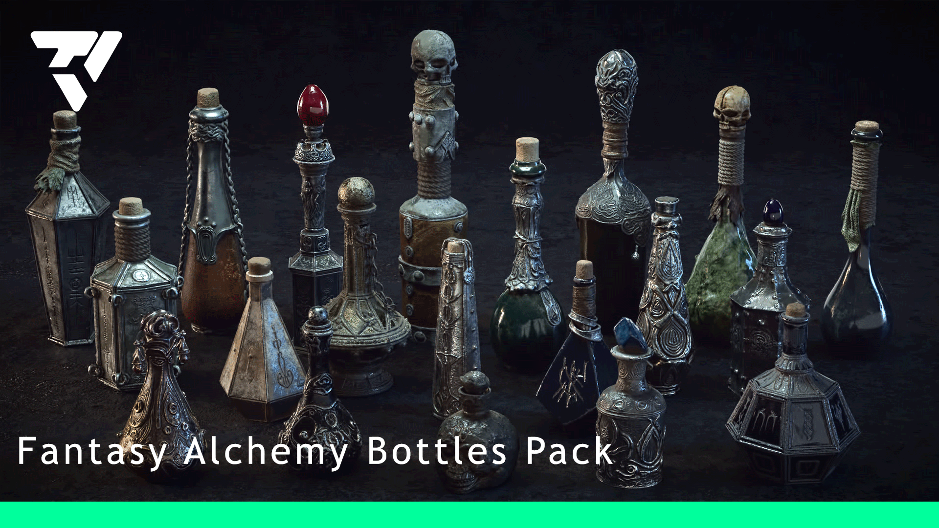 Fantasy Alchemy Bottles Pack | Fab