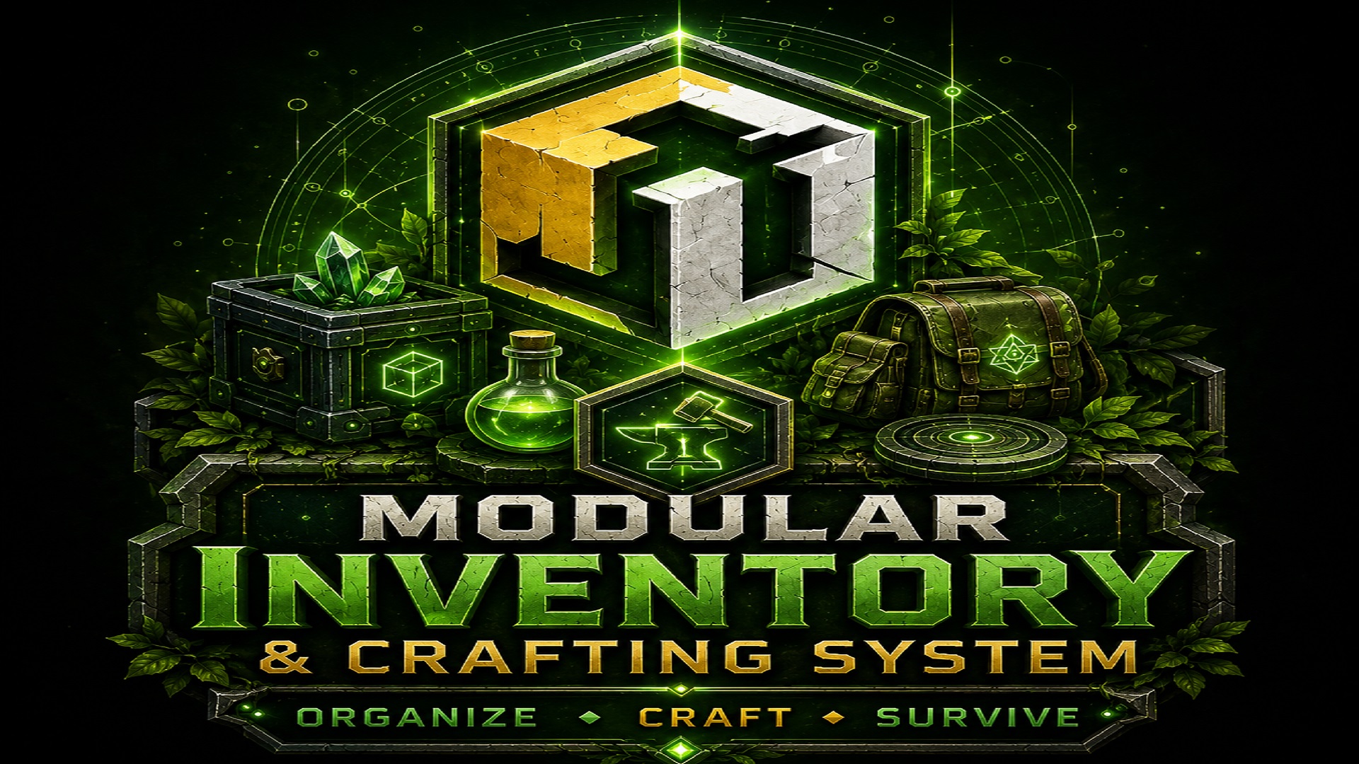 Modular Inventory & Crafting System | Fab