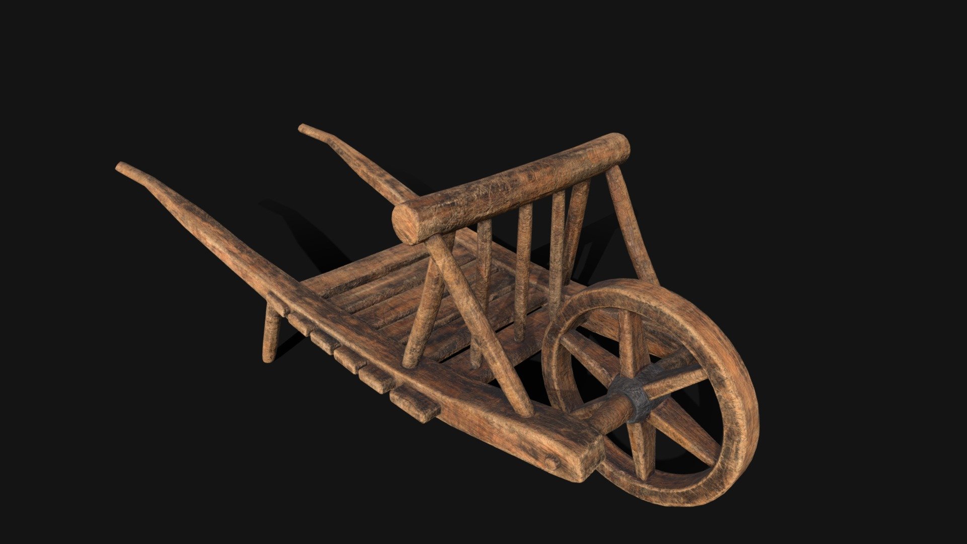Medieval WheelBarrow | Fab