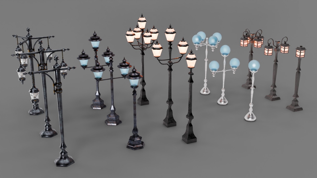 Media 1 for listing Classic Street Lamp Collection
