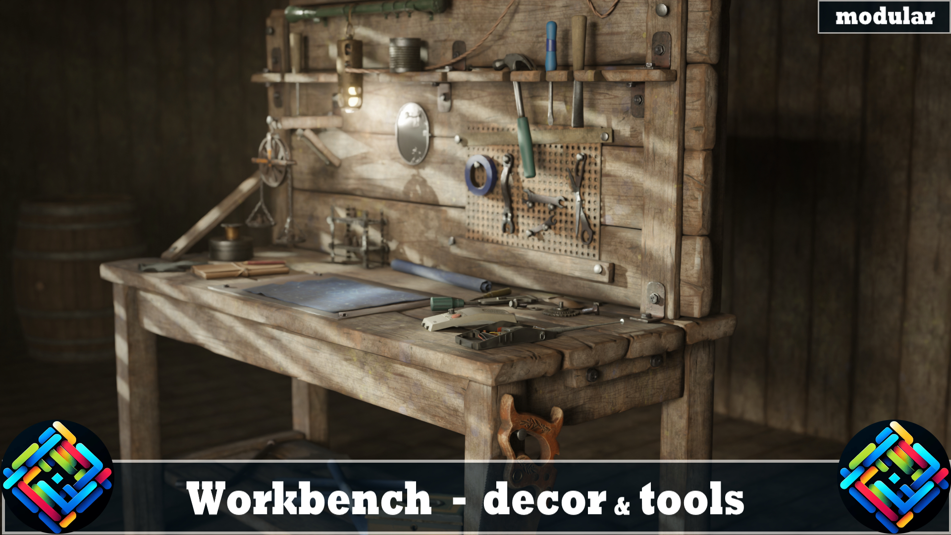 Workbench - decor & tools | Fab
