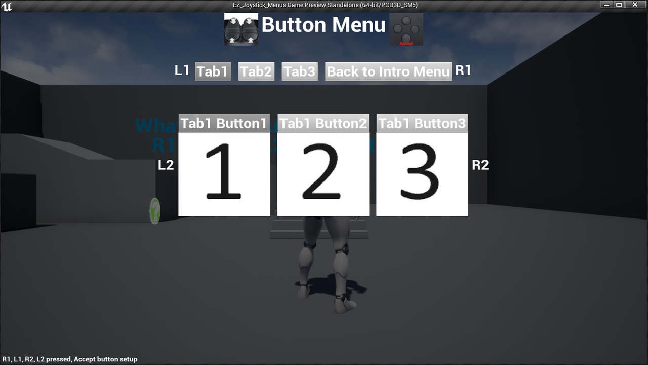 Media 1 for listing EZ Joystick Menus