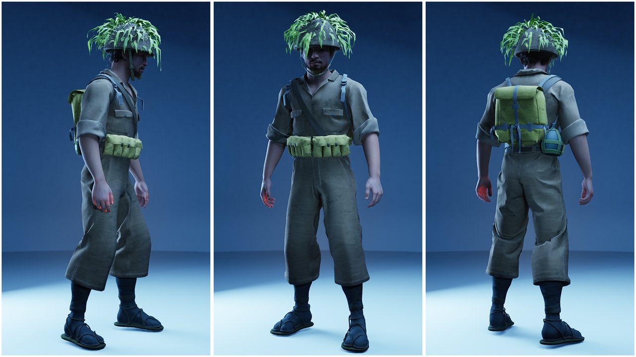 Media 1 for listing Modular Japan Soldier WW2. Metahuman Compatible