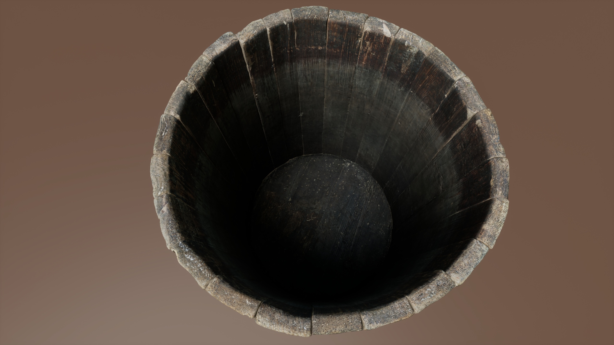 Media 1 for listing Wooden vat dark