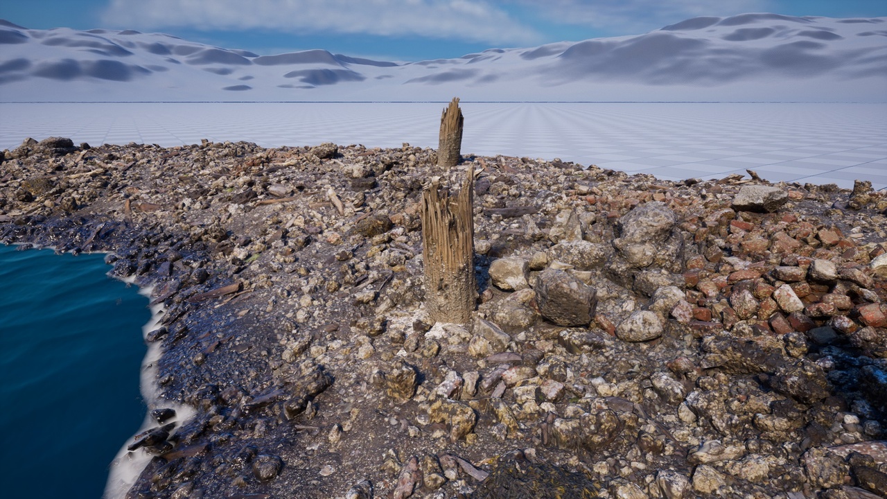 Media 1 for listing Photogrammetry Beach Debris Pack