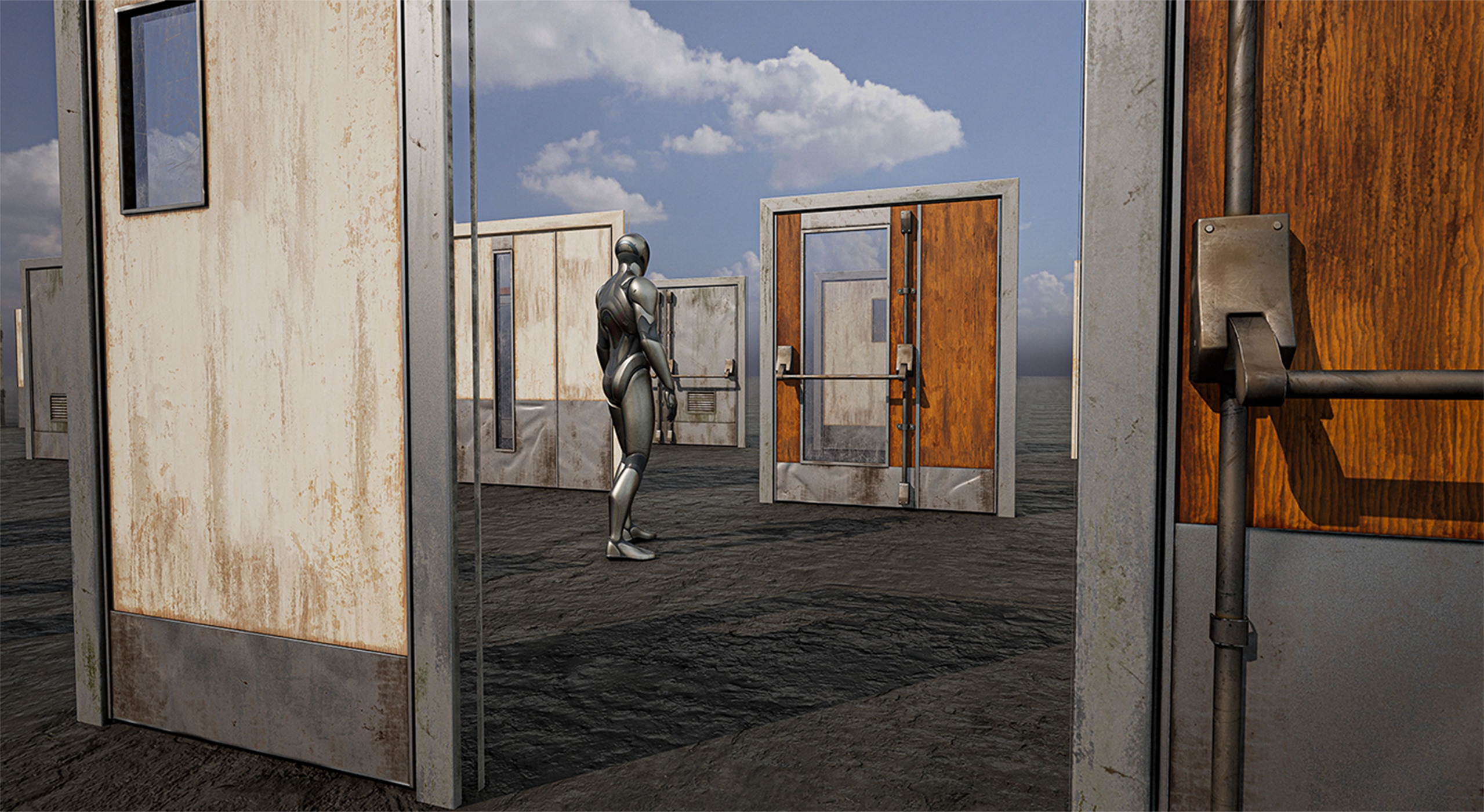 Media 1 for listing Hospital & Lab Interactive Doors Asset Pack