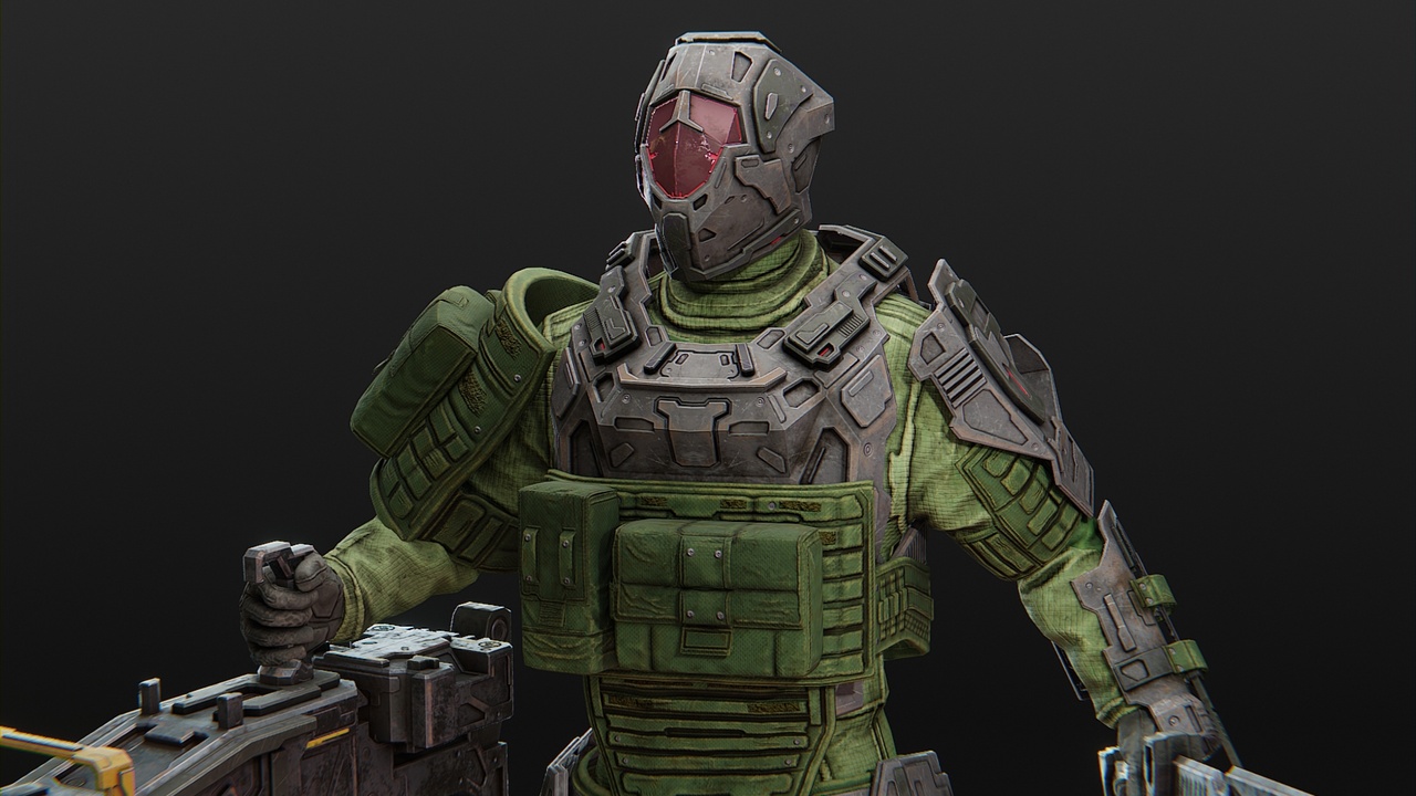 Media 1 for listing Cyborg infantry 3