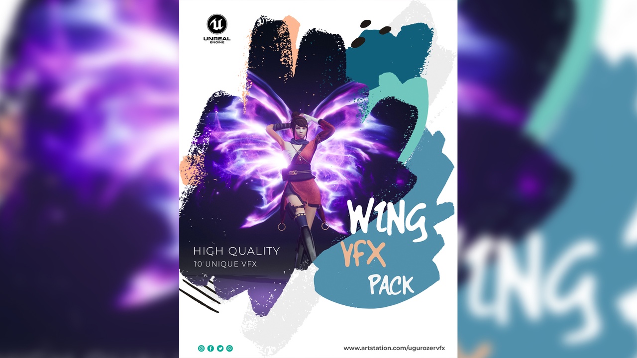 Media 1 for listing Wing VFX Pack - High Quality