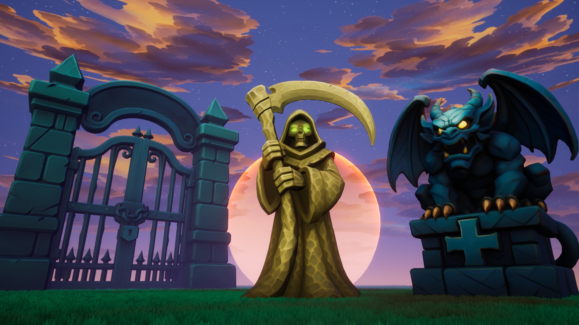 Média 1 pour l'article Stylized Graveyard Props - Lowpoly Asset Pack