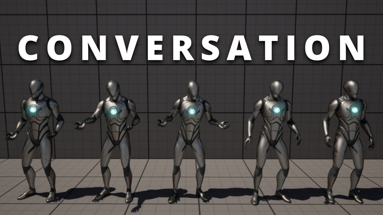 Animation Dialogue Reference Conversation Gestures - Animation Pack / Dialogue Gestures | Fab