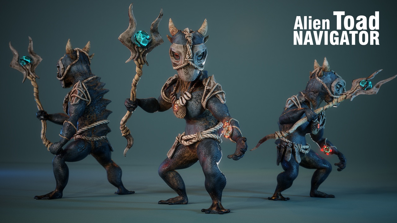 Alien Toad Navigator 제품 등록을 위한 미디어 1개