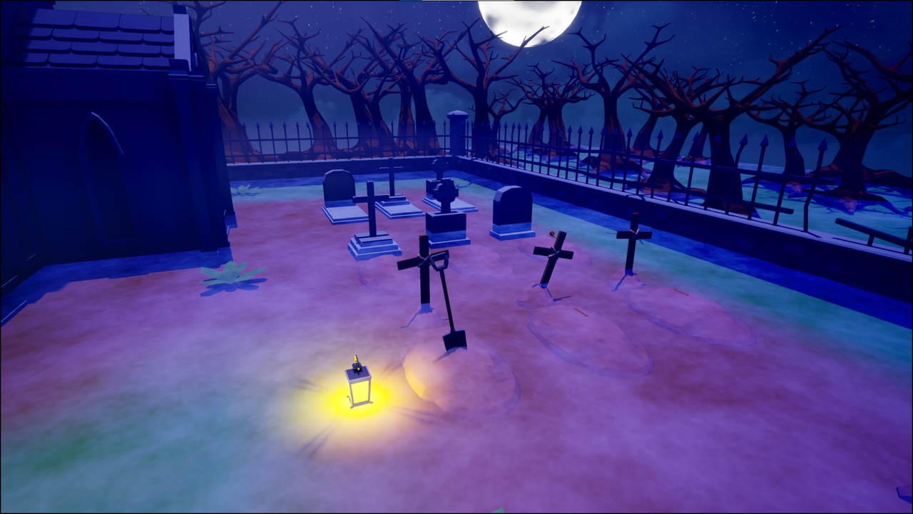 Media 1 for listing Lowpoly Graveyard