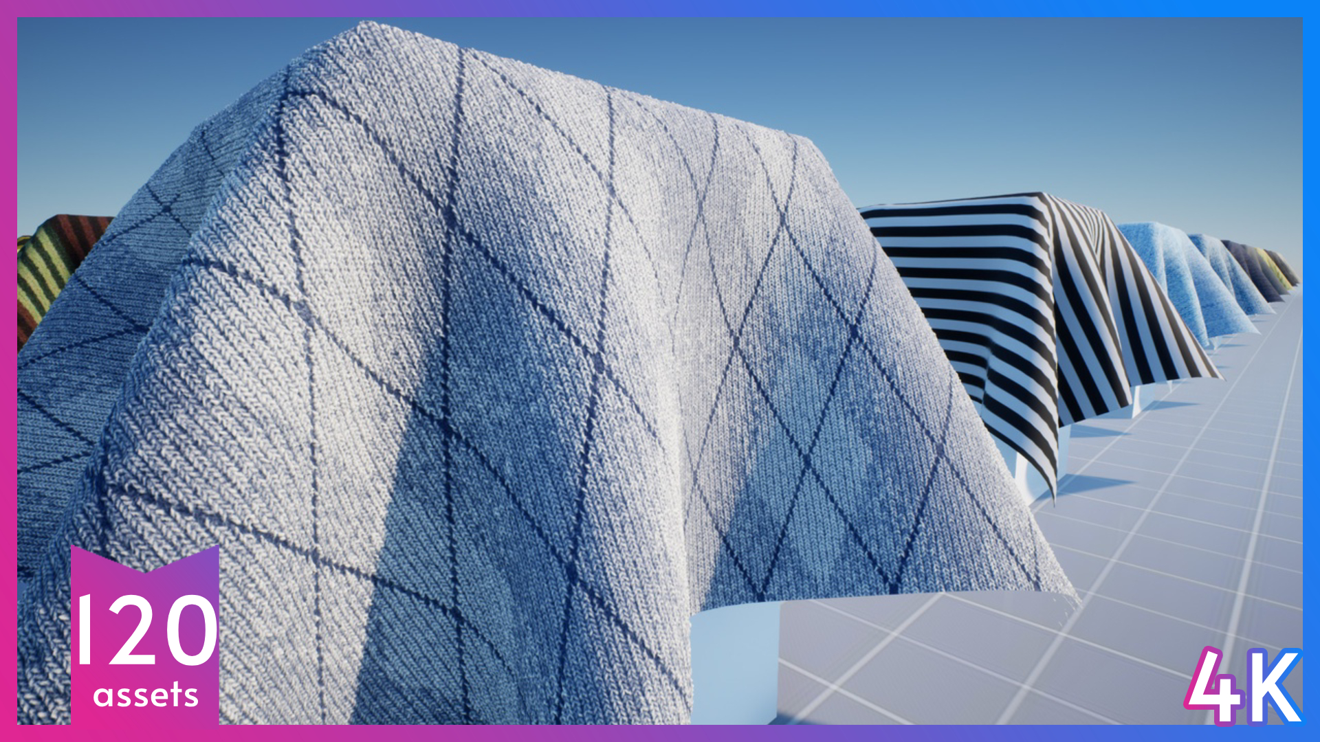 Fabric Material Package 4K | Fab