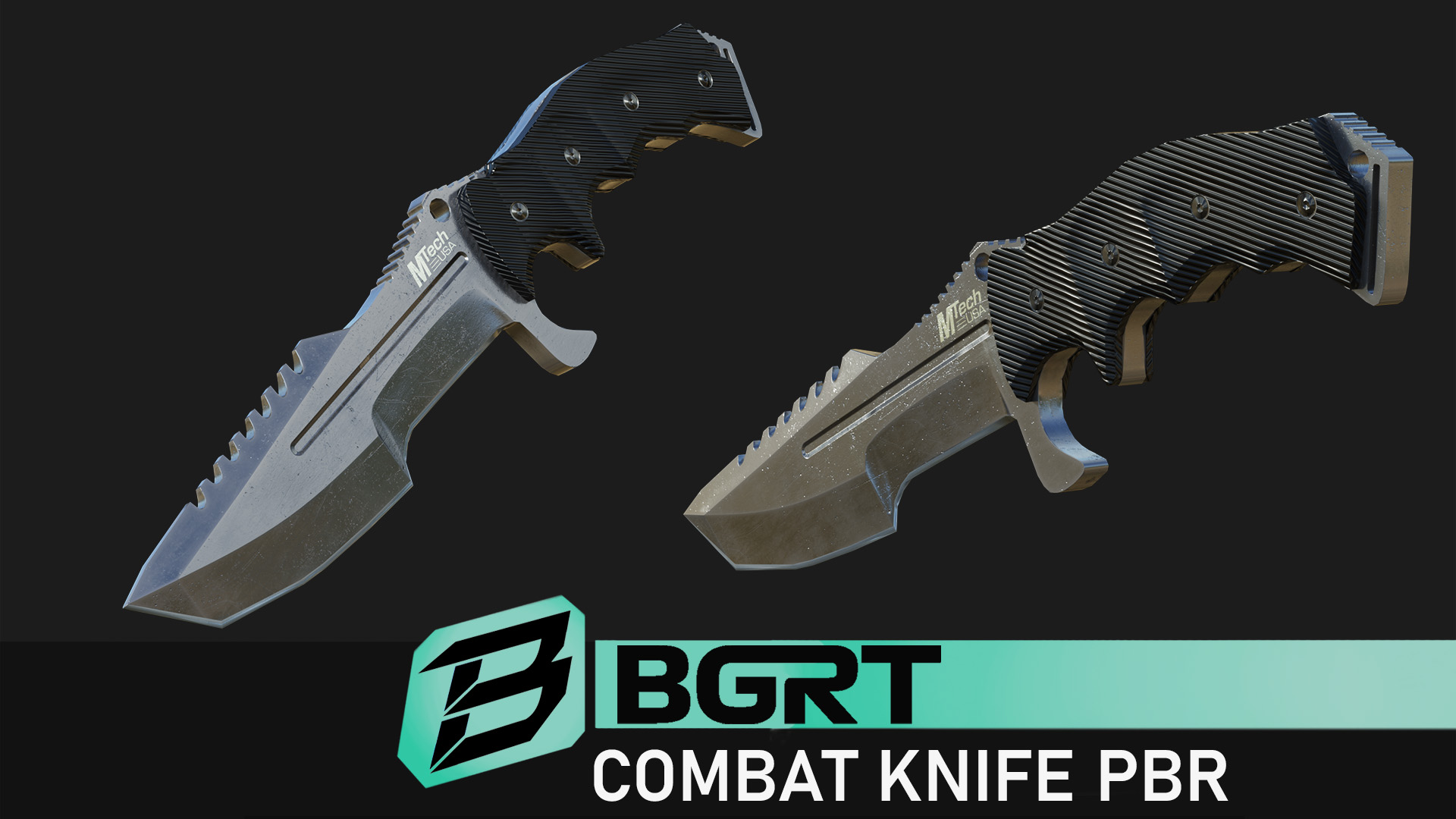Combat Knife PBR | Fab