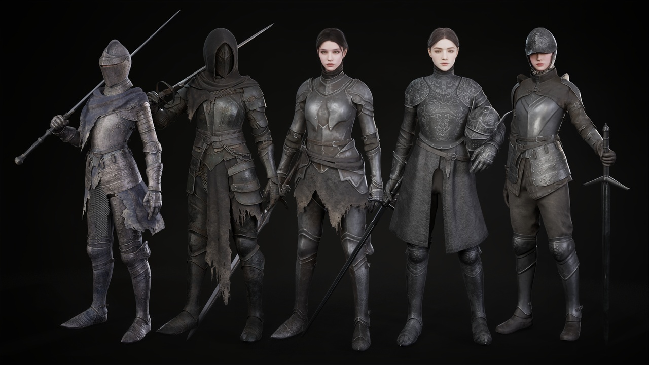 Media 1 for listing Gothic Knight Fantasy Pack