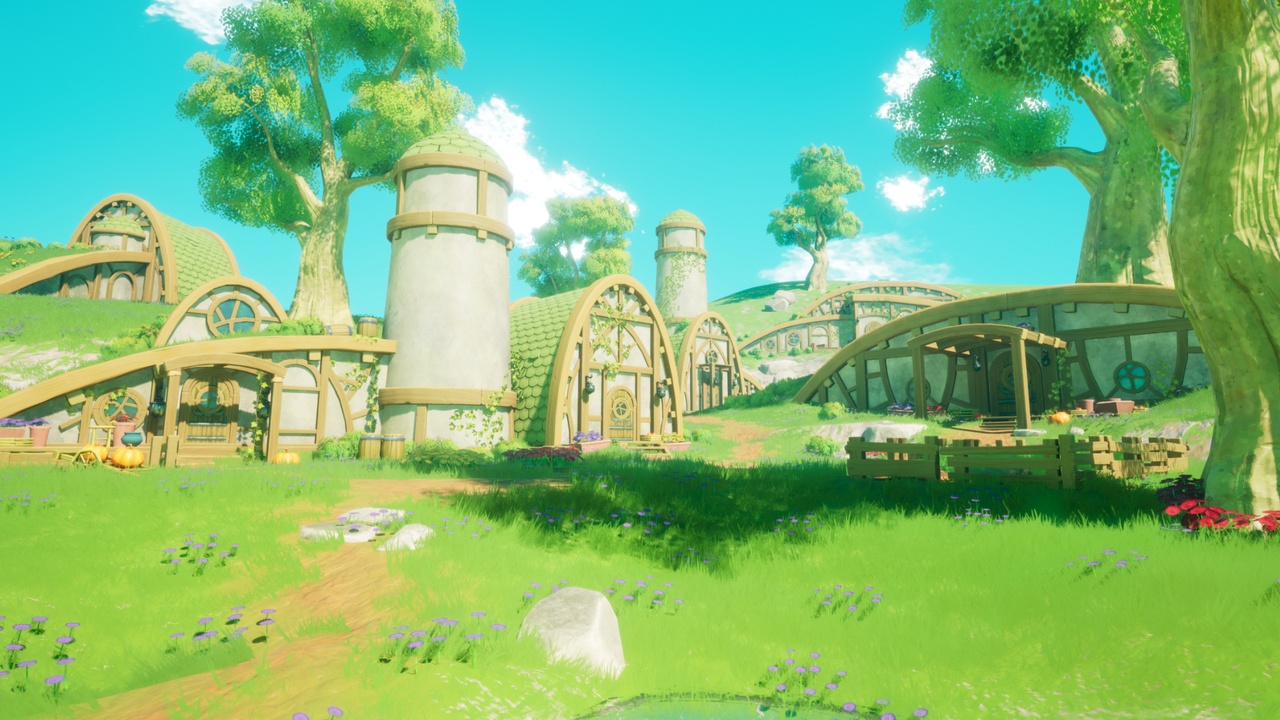 Media 1 for listing Stylized Hill Village - Cozy Town