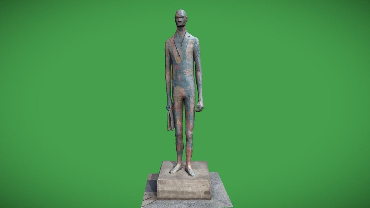 Media 1 for listing Standing Man Statue - Santiago, Chile