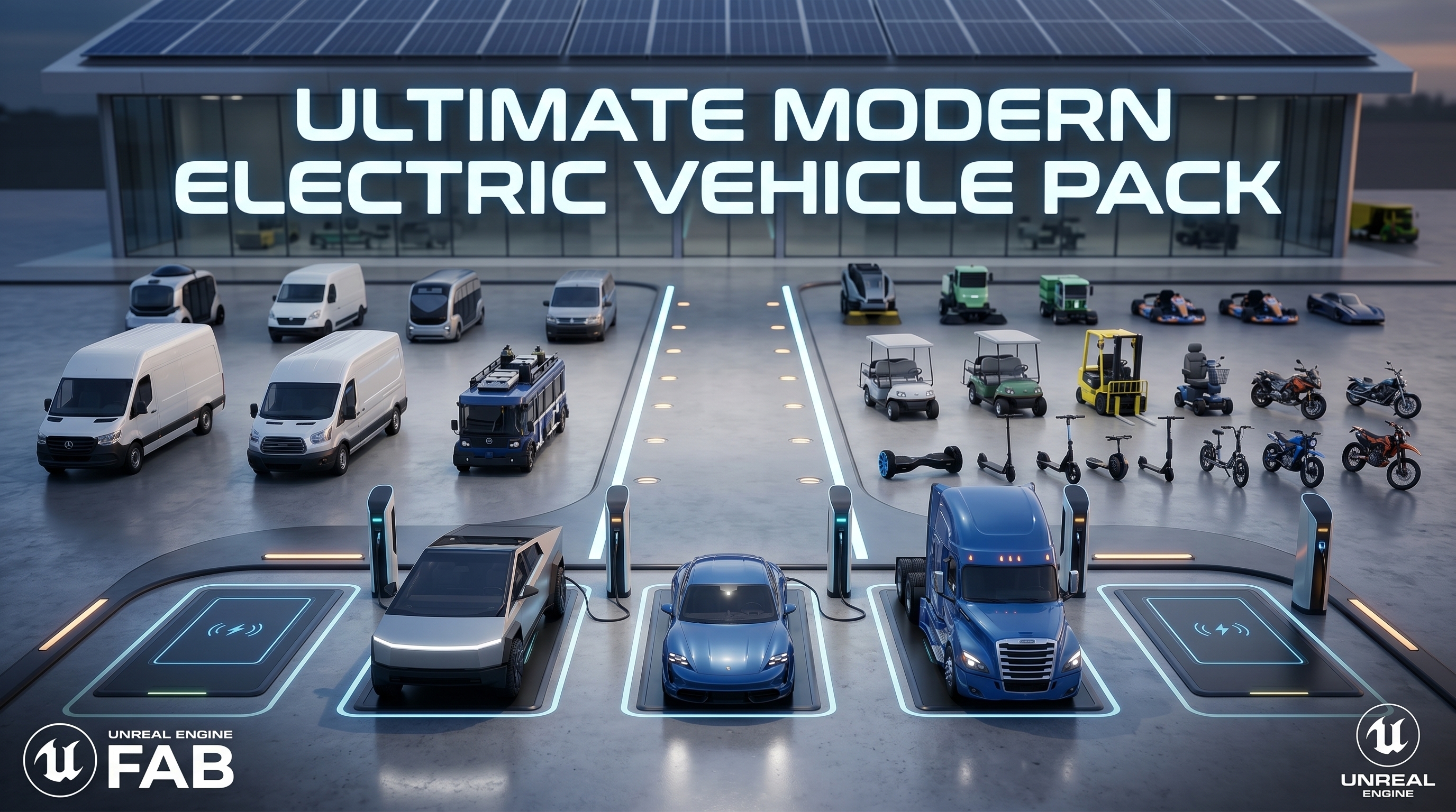 Ultimate Modern Electric Vehicle Pack | Fab