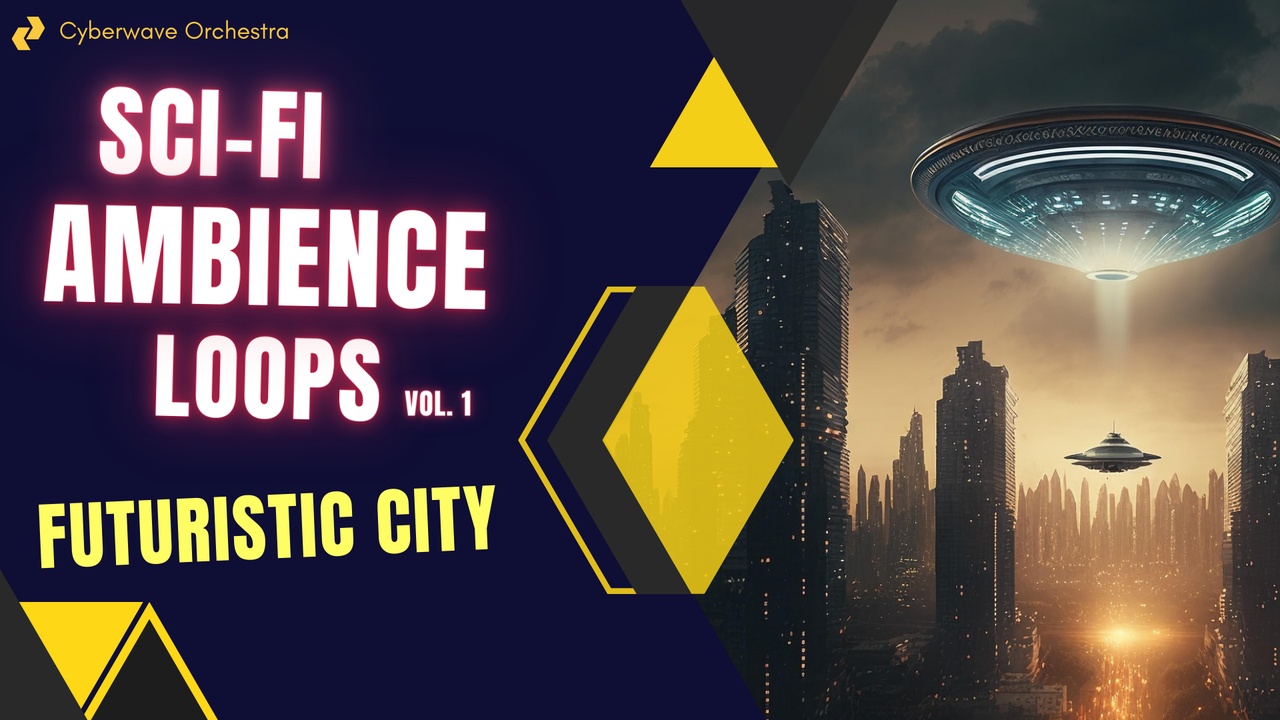 Media 1 for listing Sci-Fi Ambience Loops Vol. 1 - Futuristic City