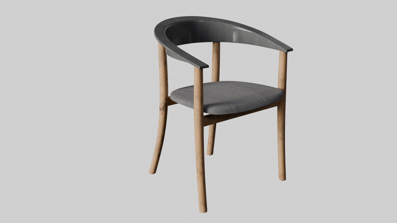 Media 1 for listing Modern Wooden Chair