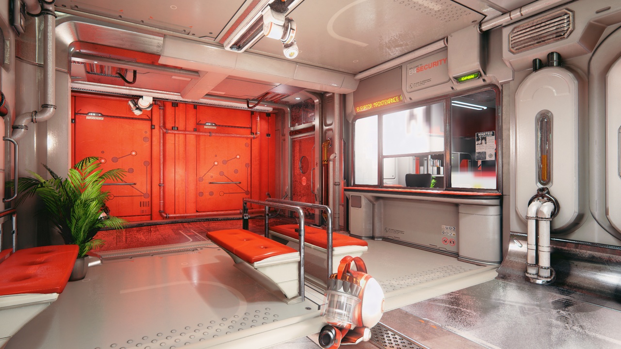 Media 1 for listing Scifi Hallway