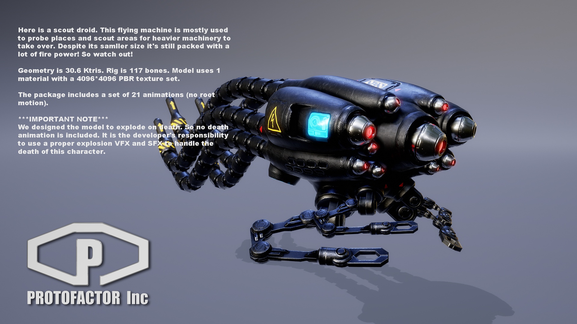 Media 1 for listing SCI FI: SCOUT DROID