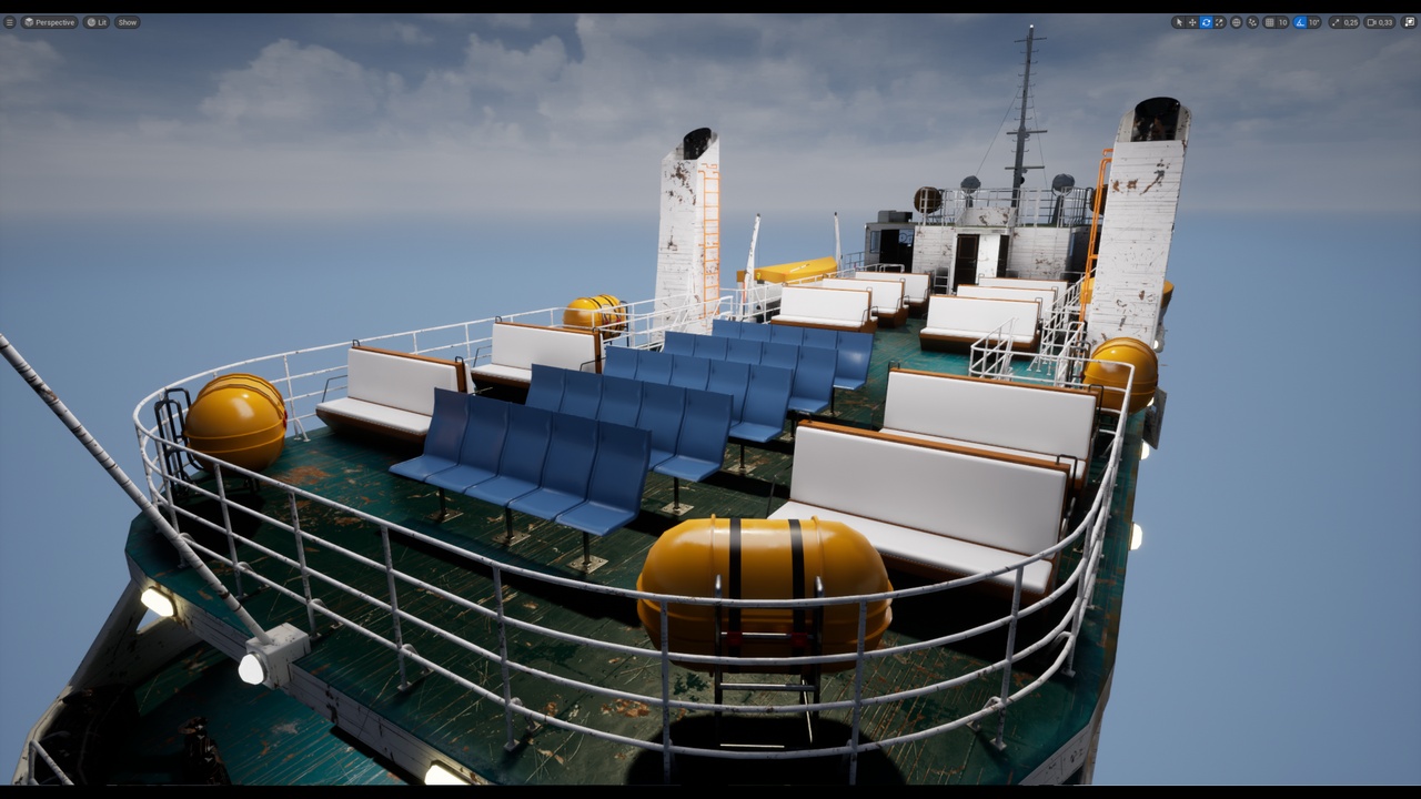 Media 1 for listing Post-Apocalyptic Island Ferry