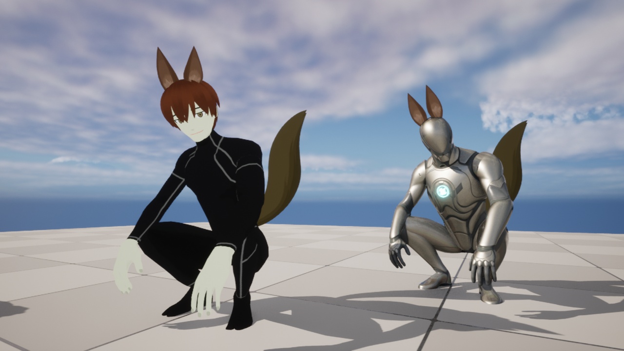 Media 1 for listing External Tail & Ear - fox -anime style