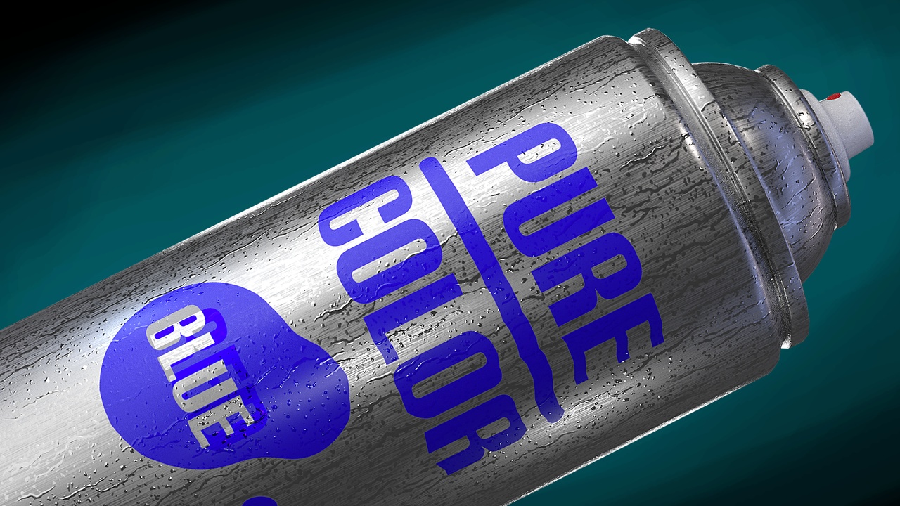 Media 1 for listing Realistic Chrome Spray Cans