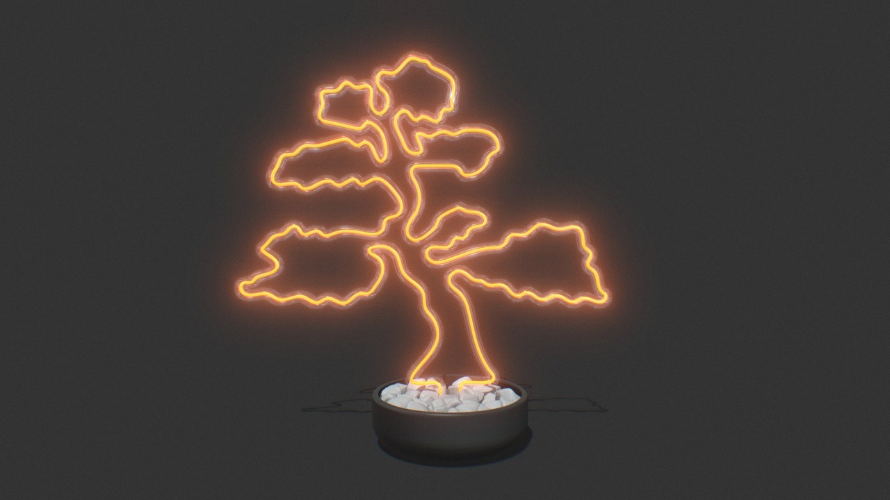 Media 1 for listing Bonsai 2 - Neon Sign