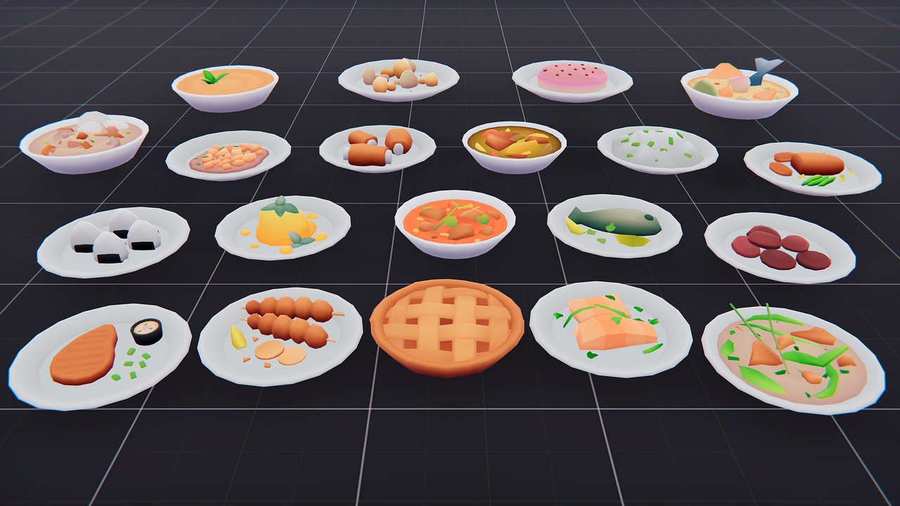 Media 1 for listing Stylized Food - Culinary Pack