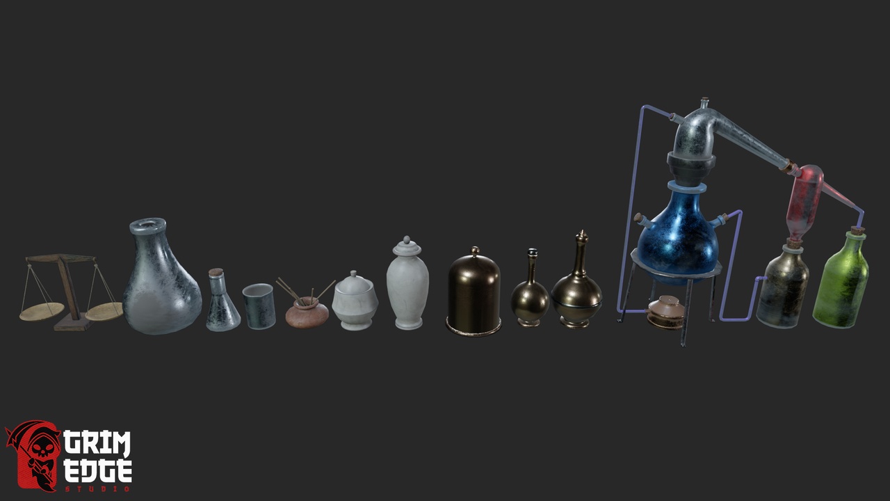 Media 1 for listing Alchemy Workshop Asset Pack