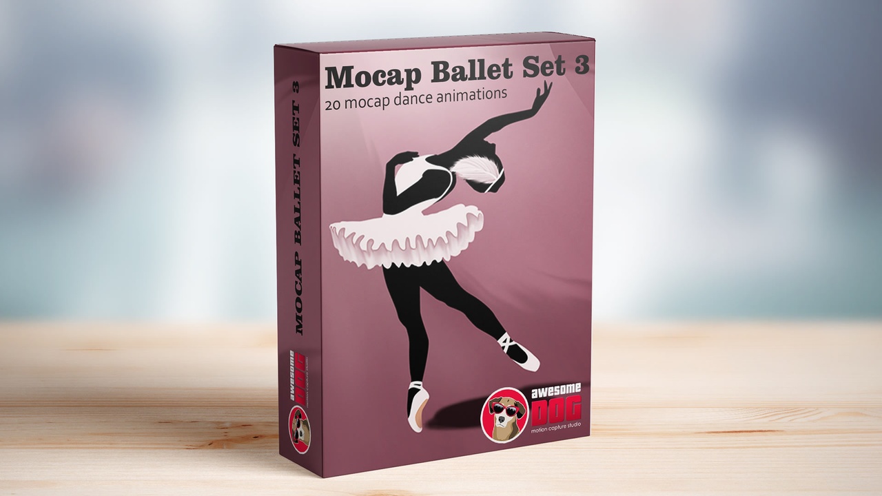 Media 1 for listing MoCap Ballet Dance Set 3