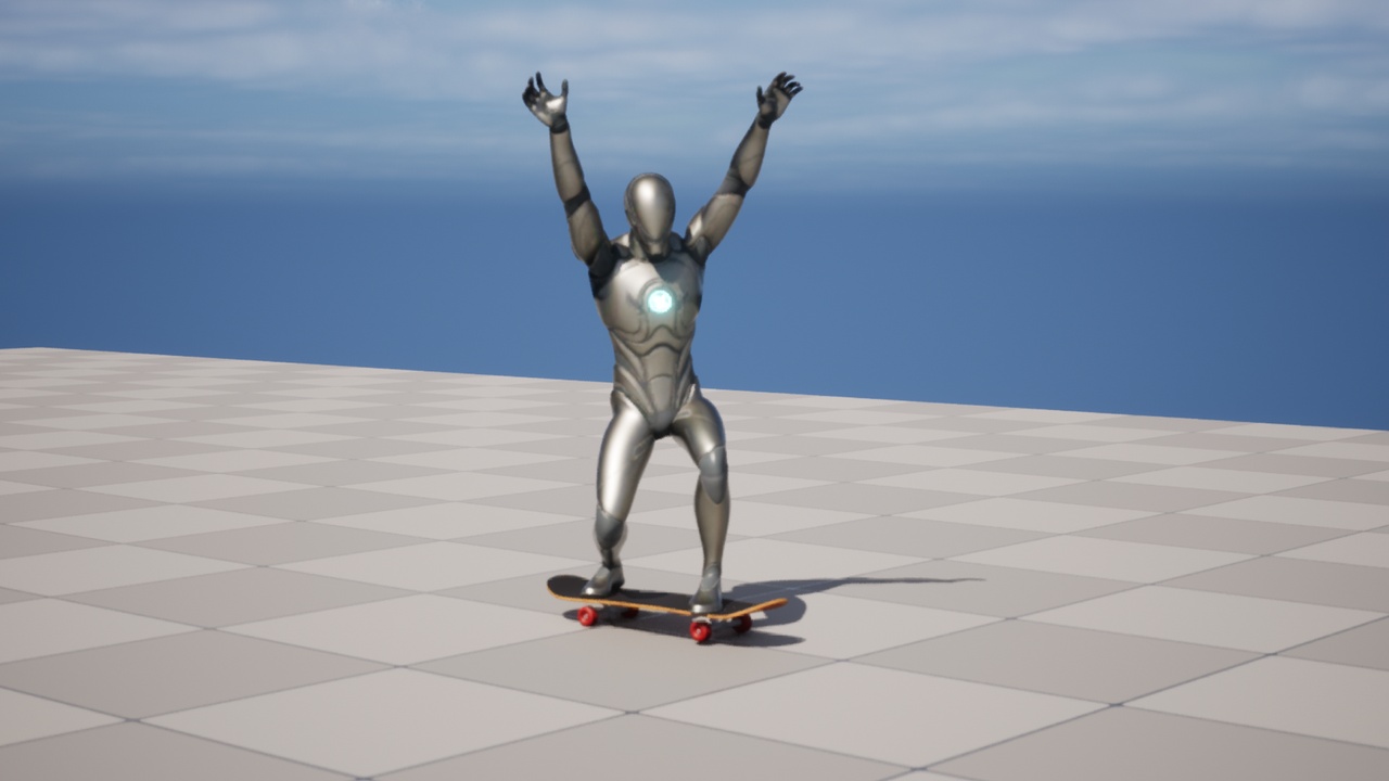 Media 1 for listing Skateboard Animations