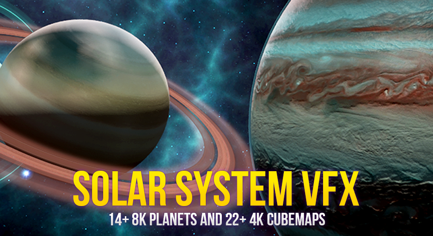 Planet and Space Skybox VFX Pack | Fab