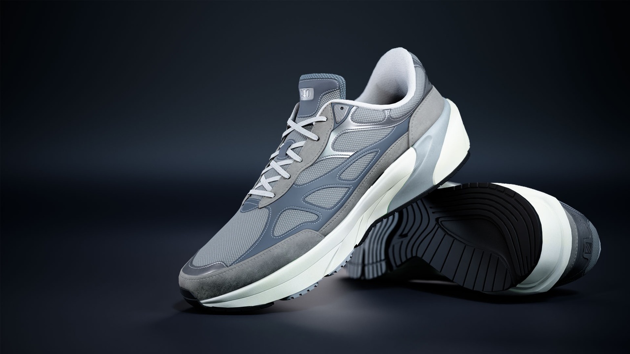 Media 1 for listing Retro Sneakers – MetaHuman Wardrobe Item