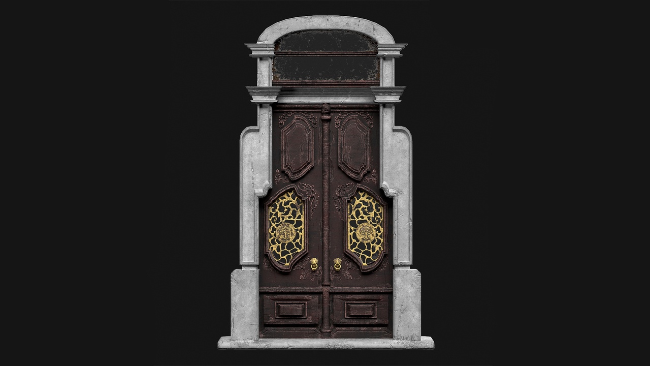 Media 1 for listing Big Wooden Door With Ornates