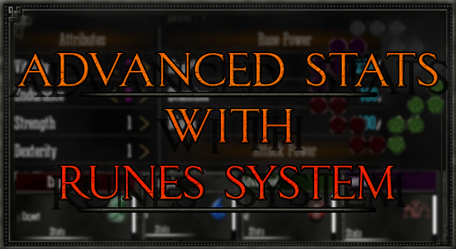 Advanced Stats with Runes System | Fab