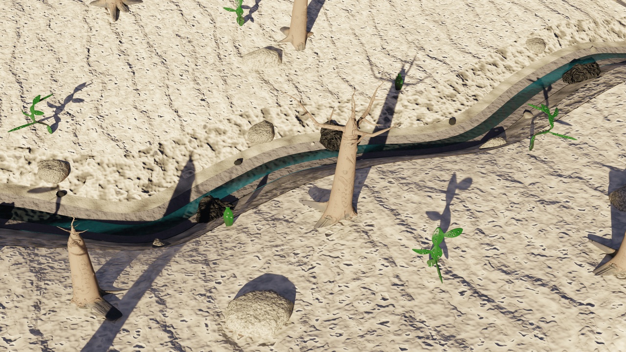 Media 1 for listing Desert terrain 3D Model